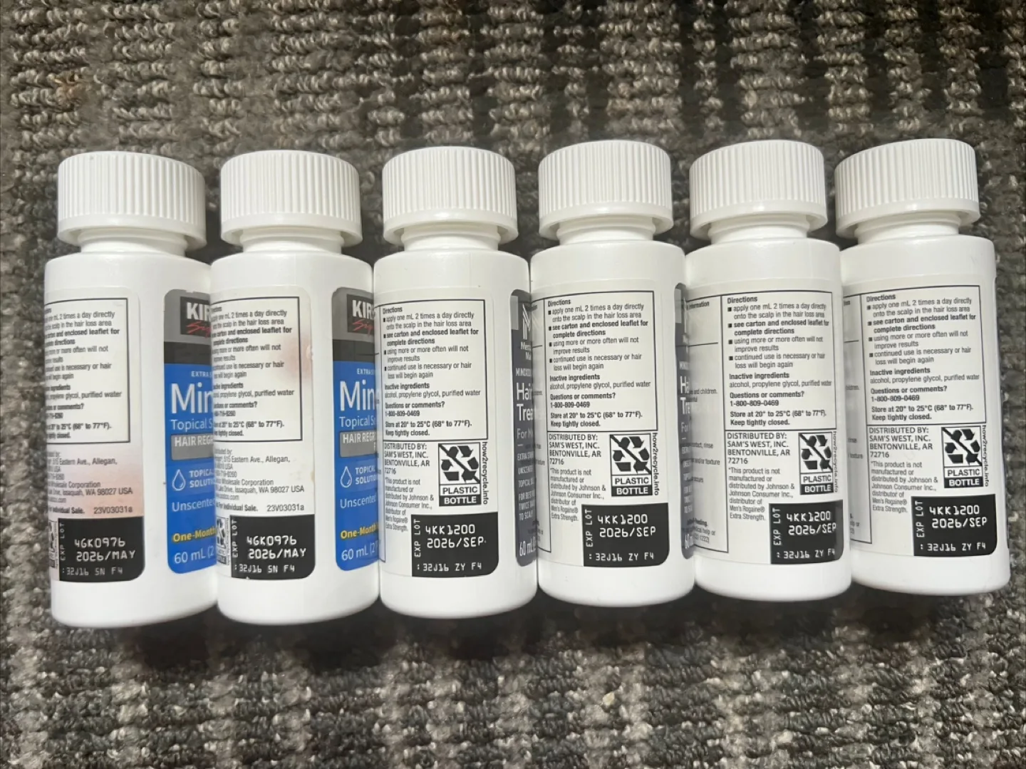 5% Minoxidil Hair Regrowth Solution - factory sealed image indicator(2)