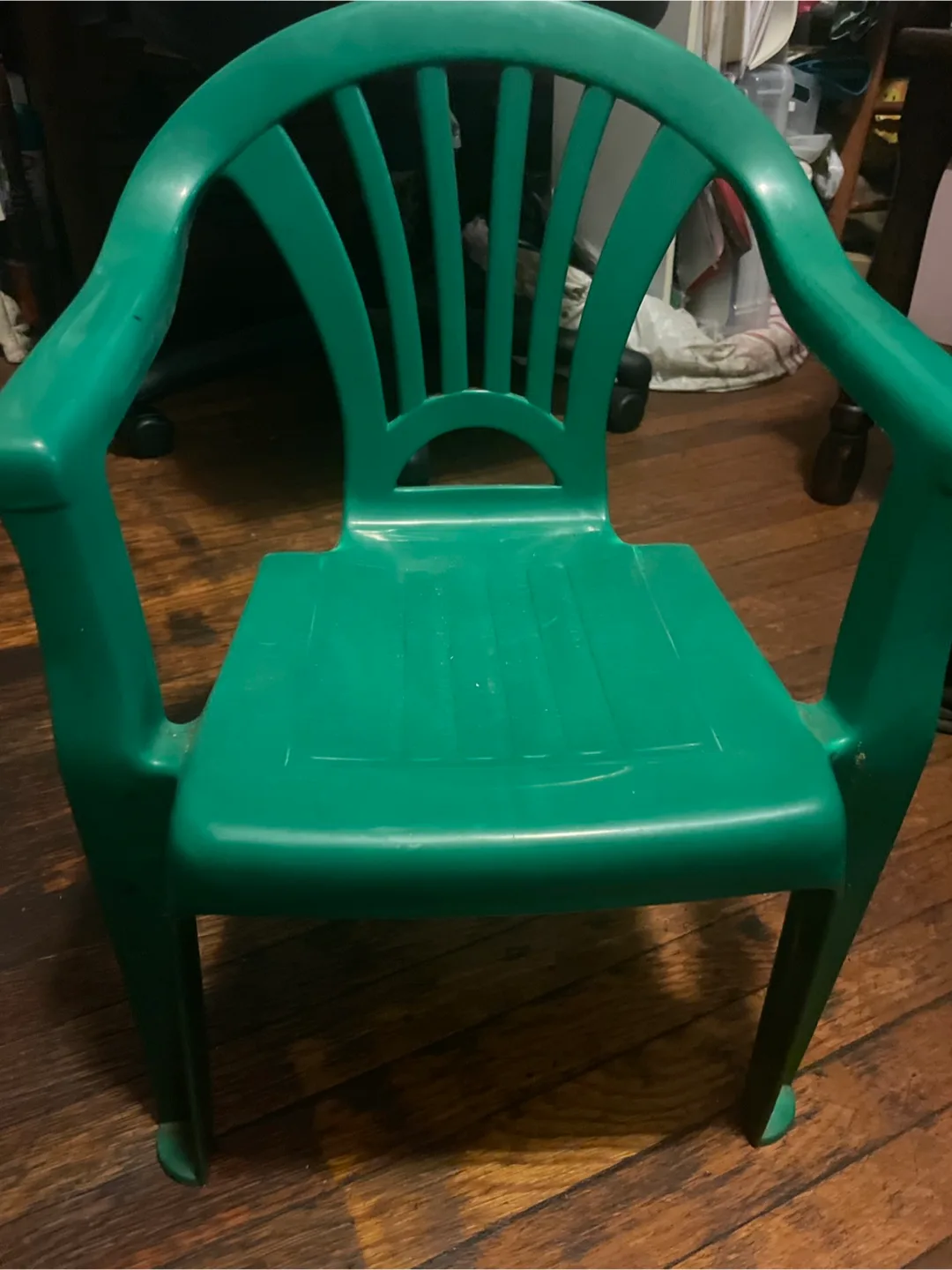 🥕Kids Green Plastic  Chair thumbnail