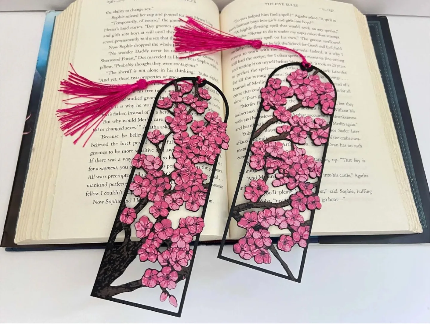 3D printed flower bookmark thumbnail