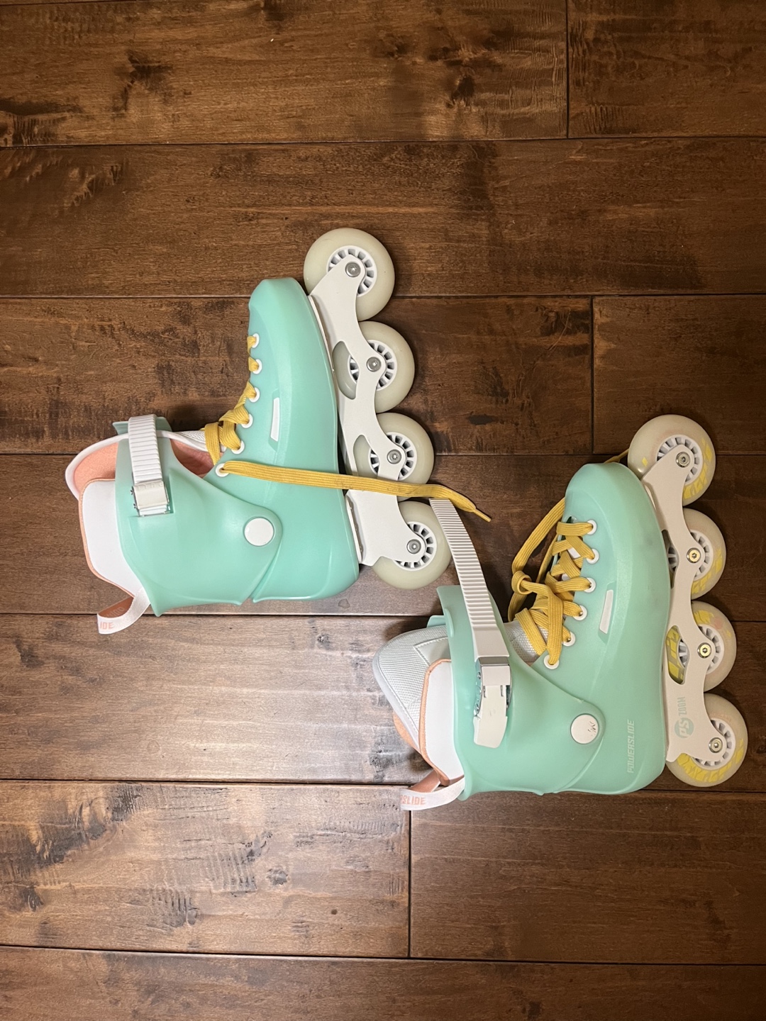 Powerslide Zoom Baby Blue 80 urban inline skate - photo 2