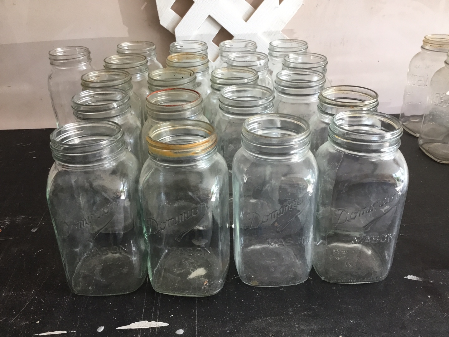 60 Mason Jars - 2 sizes - photo 2