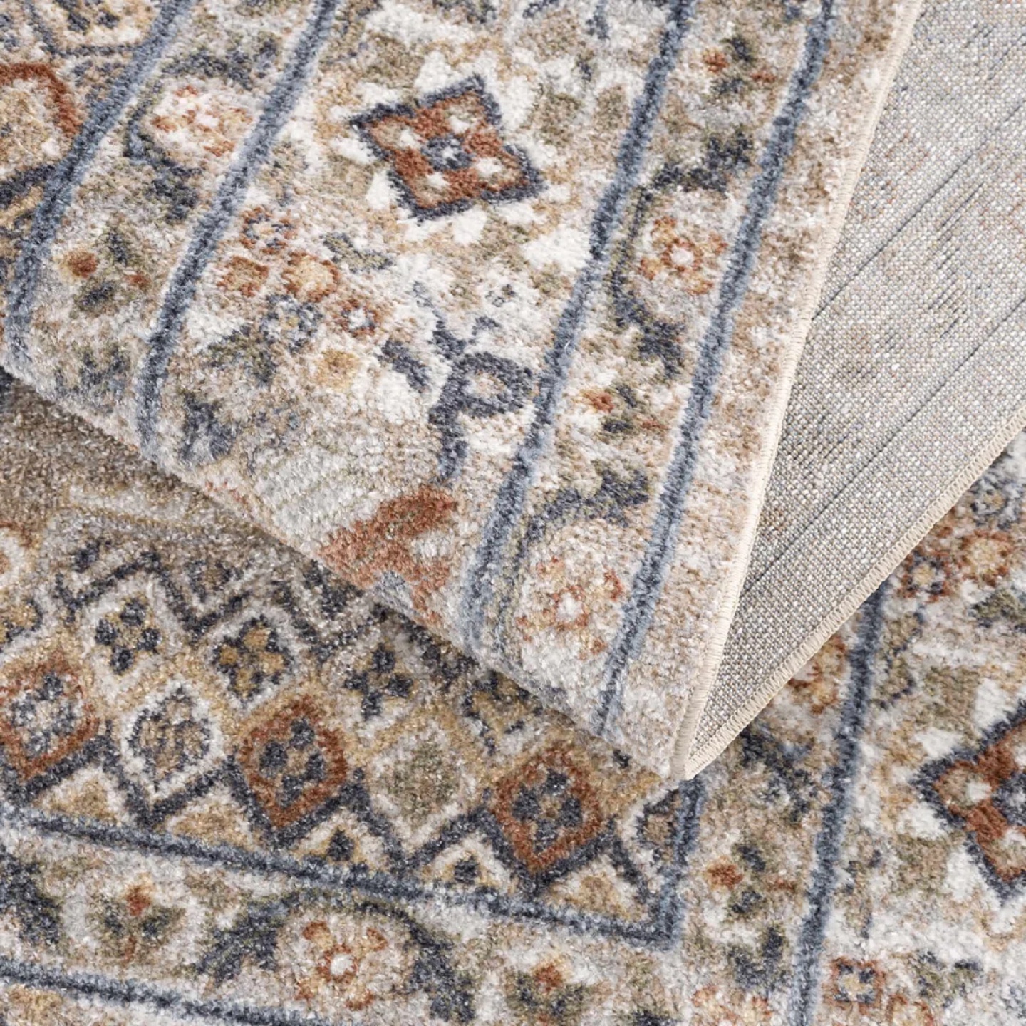 Area Rug - Beige/Blue Pattern - photo 5
