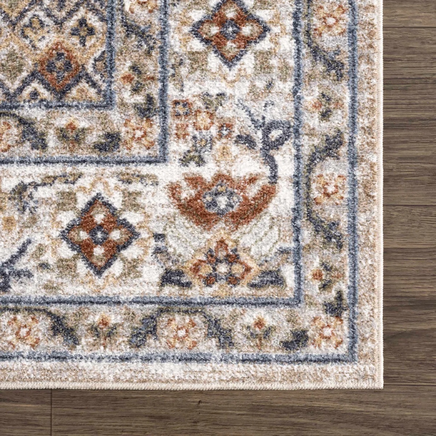 Area Rug - Beige/Blue Pattern - photo 4