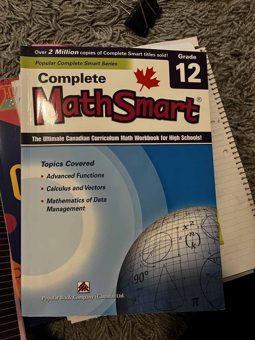 Complete MathSmart Grade 12 Workbook