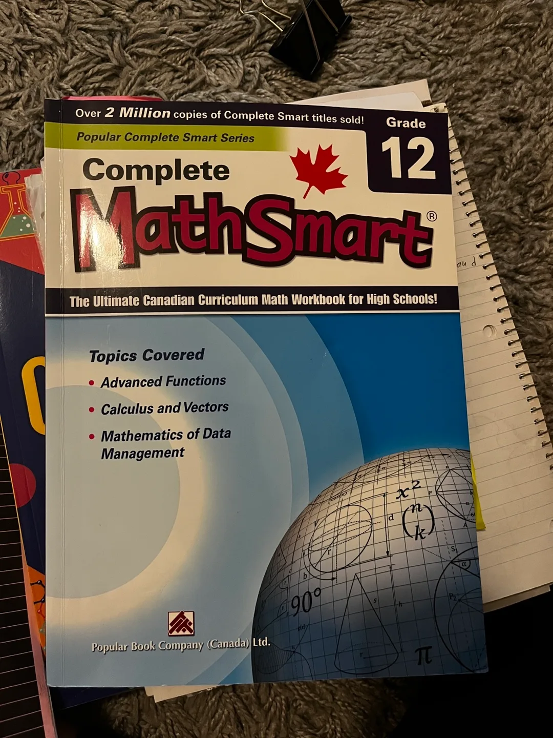 Complete MathSmart Grade 12 Workbook thumbnail