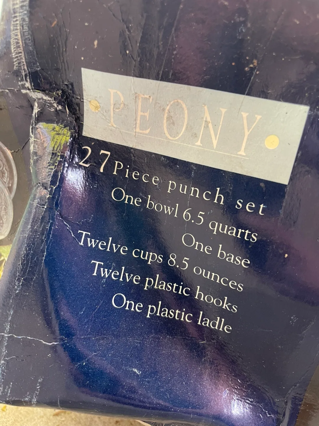 Peony 27-Piece Punch Bowl Set image indicator(6)