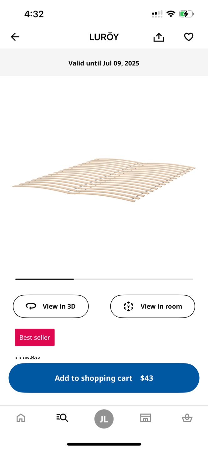 IKEA LURÖY Bed Slats