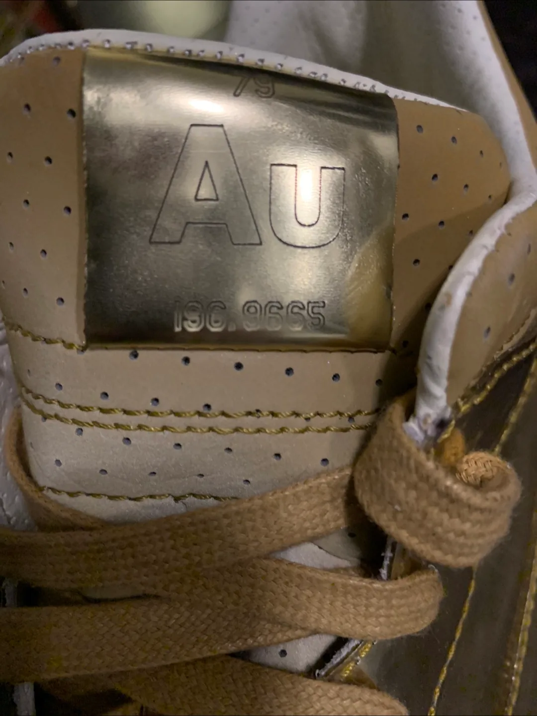 ON HOLD. Nike Gold Shoes image indicator(3)