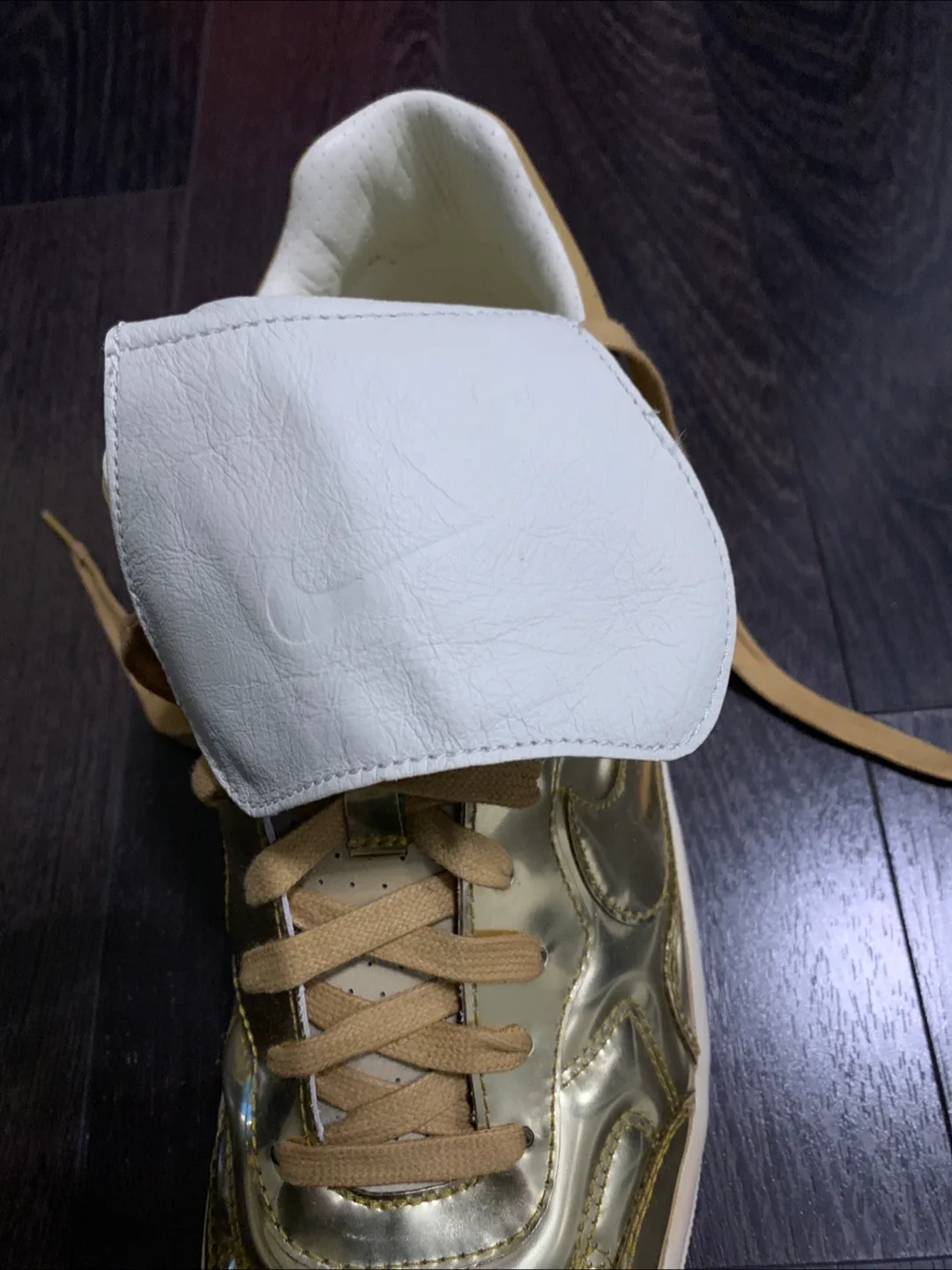 ON HOLD. Nike Gold Shoes image indicator(6)