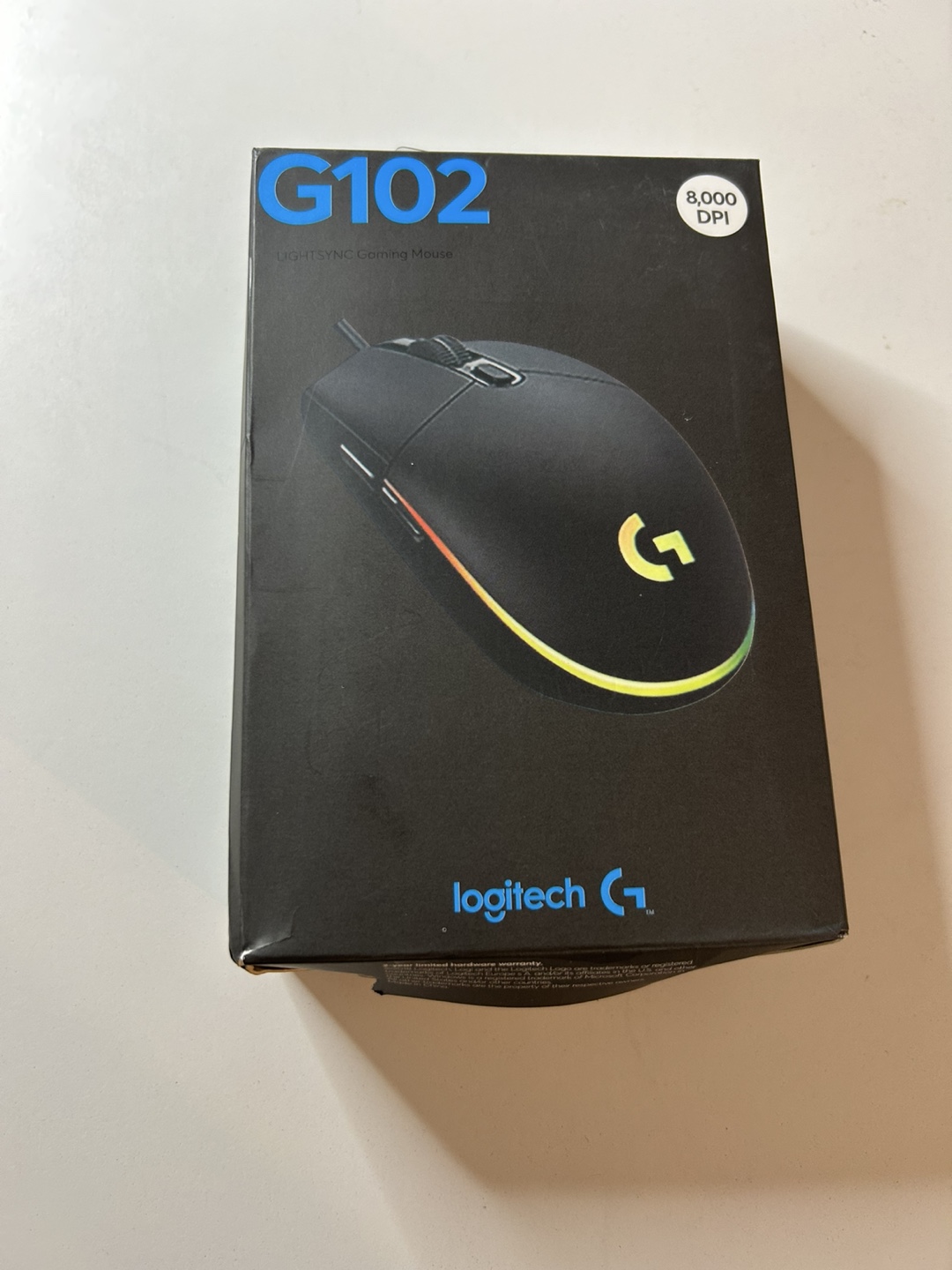 New Logitech G102 LIGHTSYNC Gaming Mouse