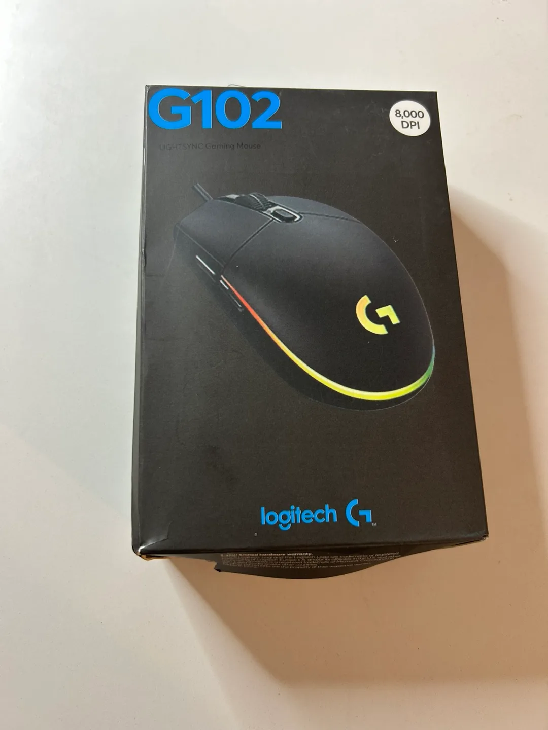 New Logitech G102 LIGHTSYNC Gaming Mouse thumbnail
