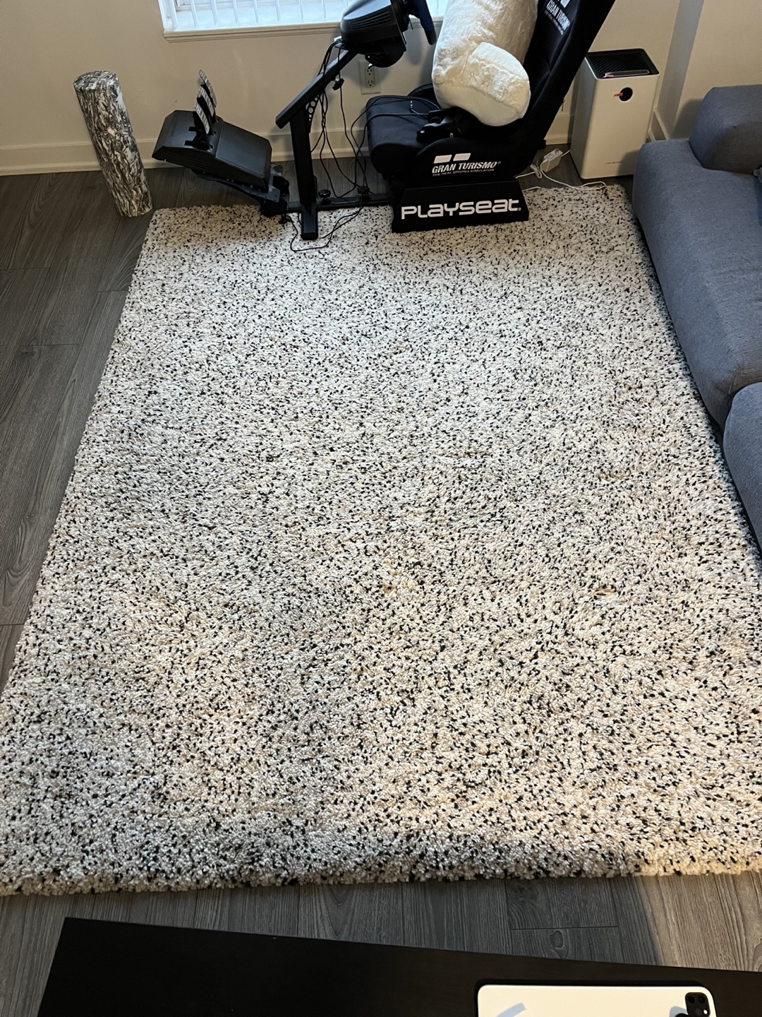 Neutral Shag Rug