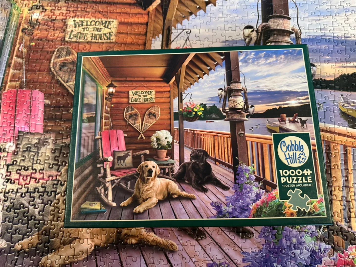Cobble Hill 1000+ Piece Puzzle 💚 image indicator(3)