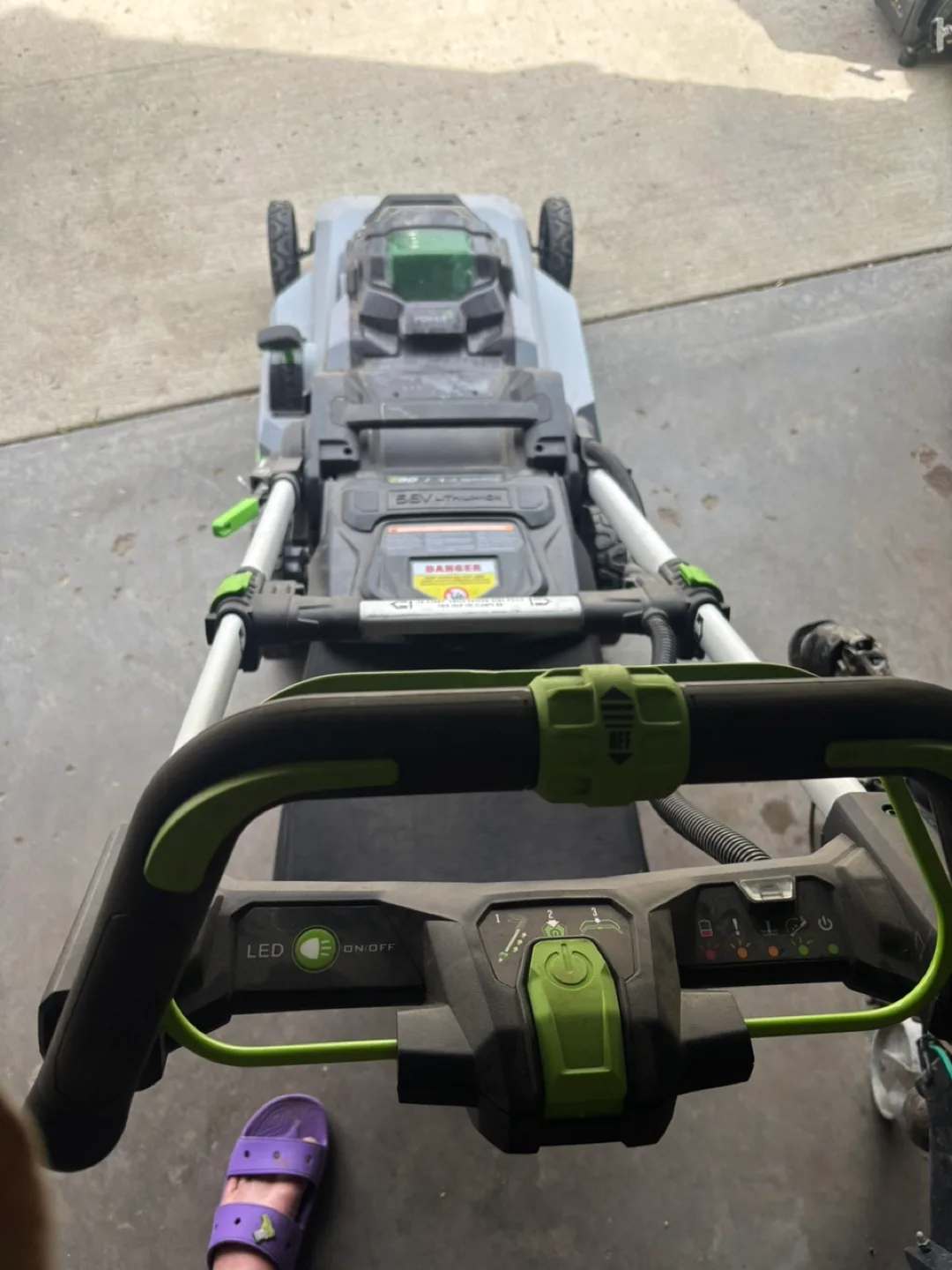 EGO 21" Self Propelled Lawn Mower image indicator(2)