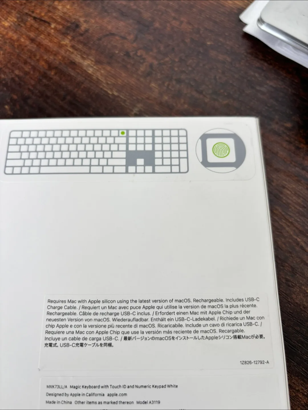 ⌨️ Apple Magic Keyboard w/ Touch ID & NUM Pad image indicator(3)