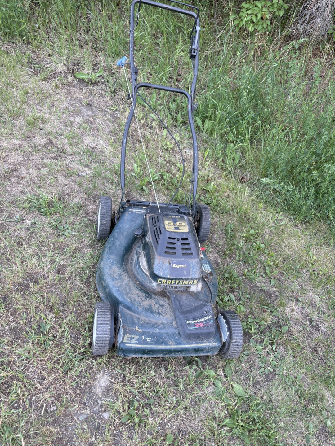 Craftsman self propelled 6.0hp. 22” 💚