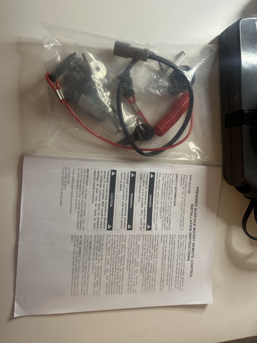 Outboard Remote Control Box - photo 5