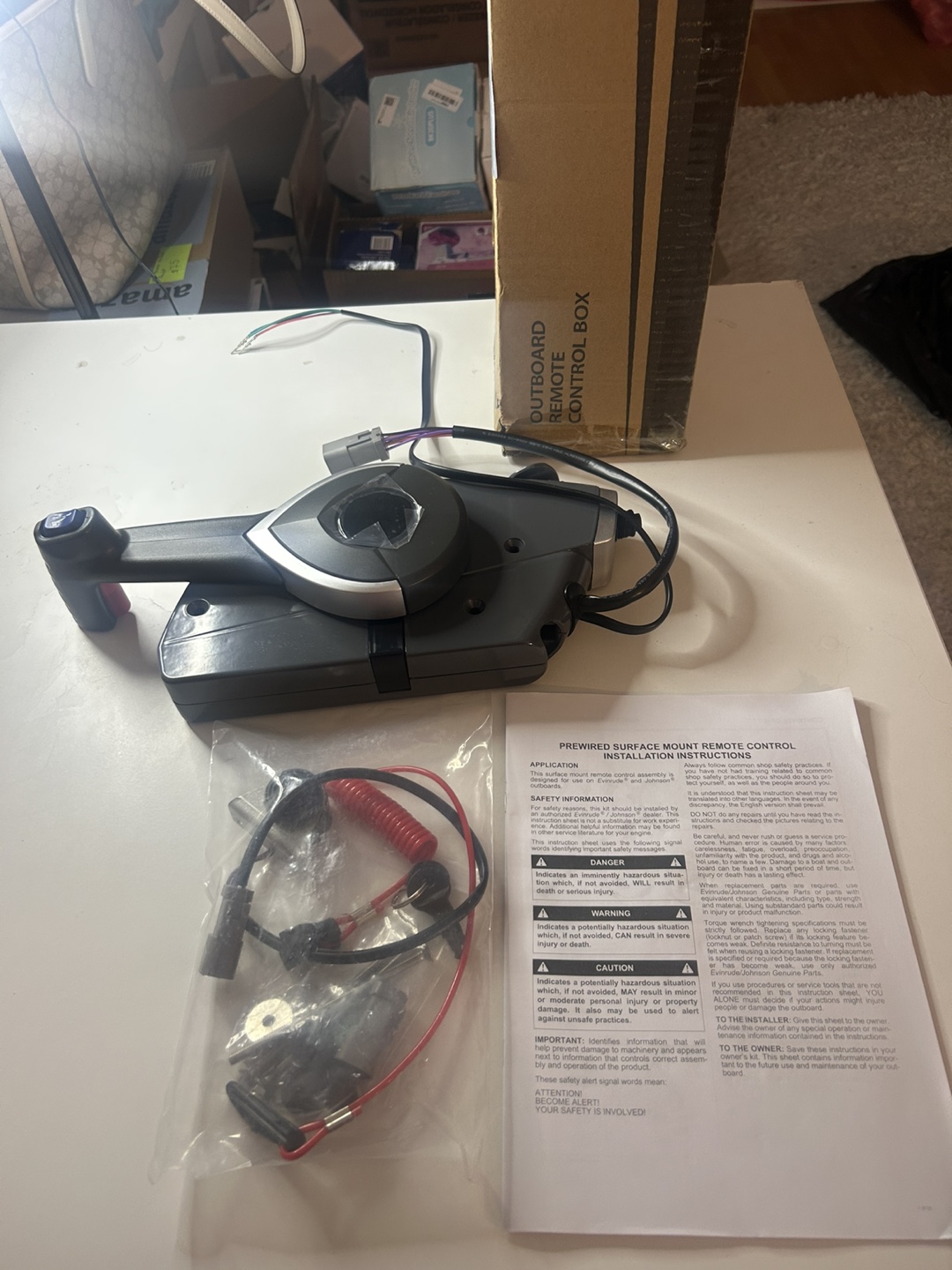 Outboard Remote Control Box - photo 2