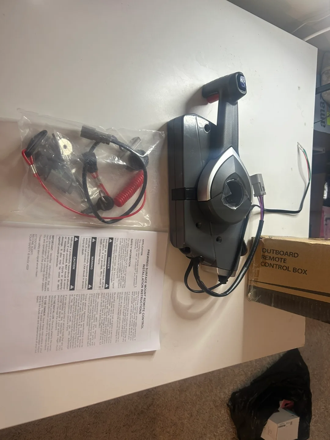 Outboard Remote Control Box thumbnail