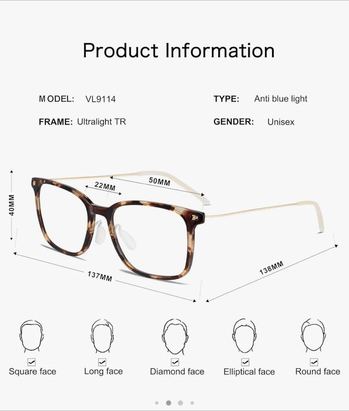 Anti Blue Light Glasses image indicator(5)