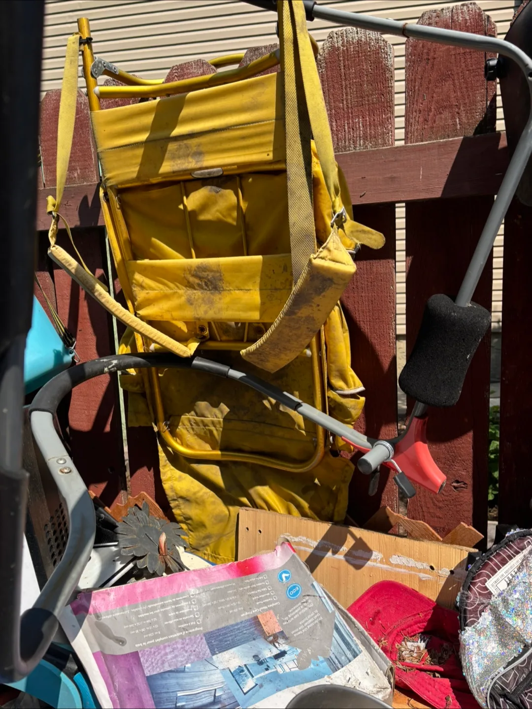 🩷Yellow hiking Backpack thumbnail