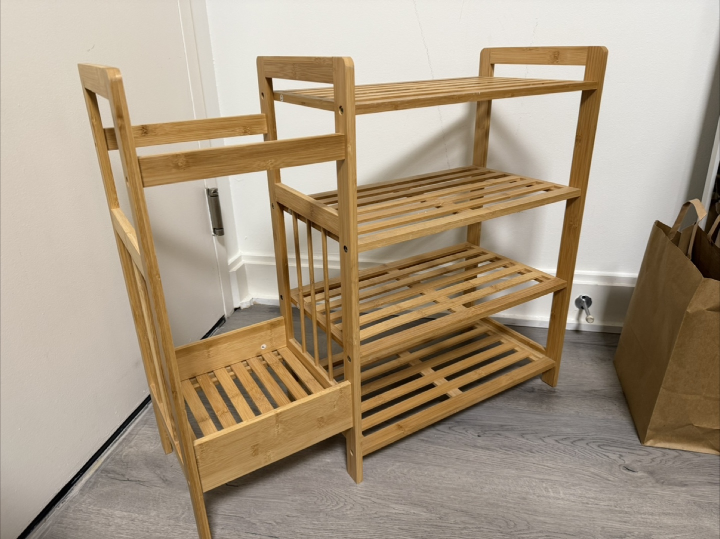 💚Bamboo Shoe Rack🥕