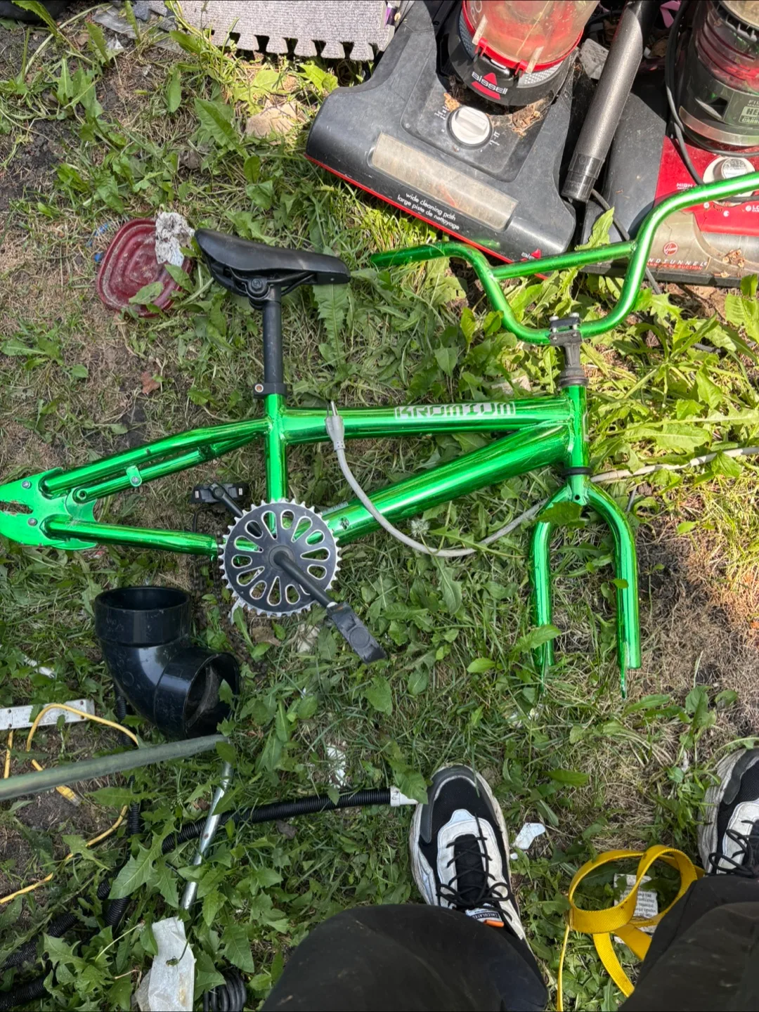 🩷Kromium Green BMX Bike - As Is thumbnail
