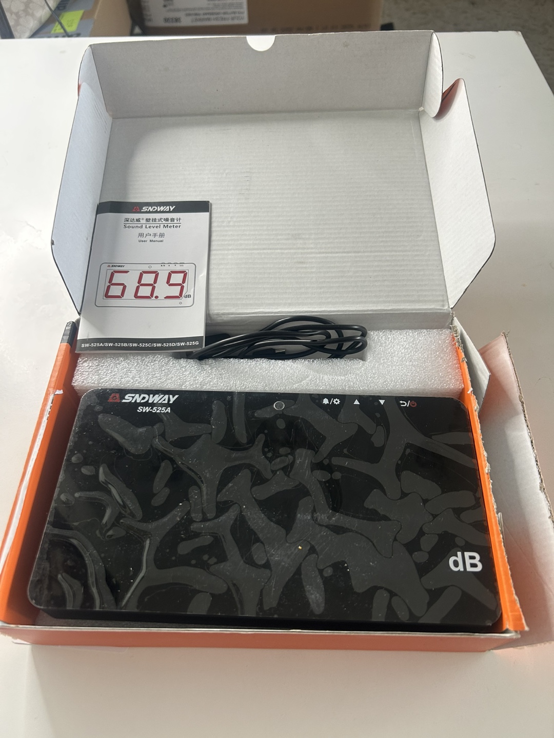 SNDWAY SW-525A Digital Sound Level Meter - photo 3