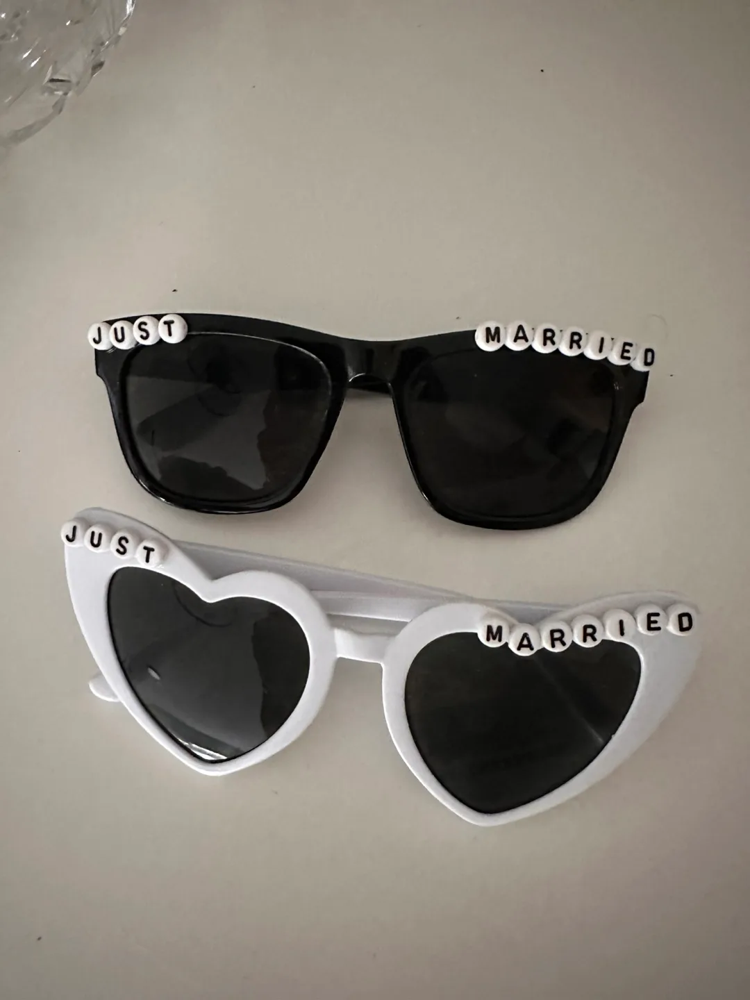 Just Married Sunglasses - Wedding Photo Props thumbnail