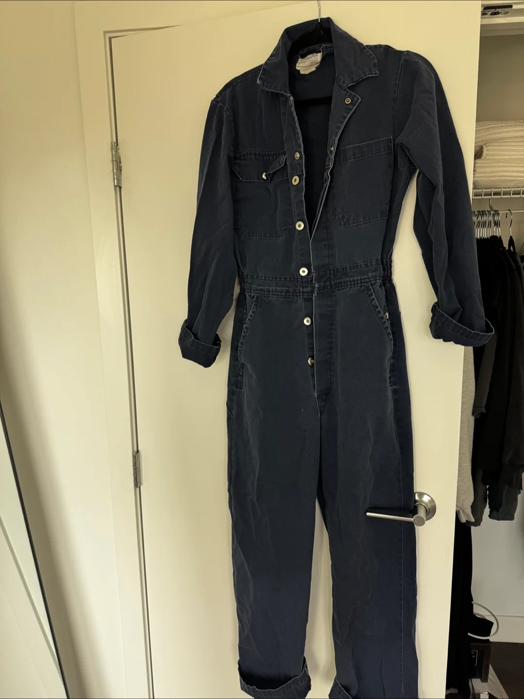 Blue Coverall Jumpsuit thumbnail