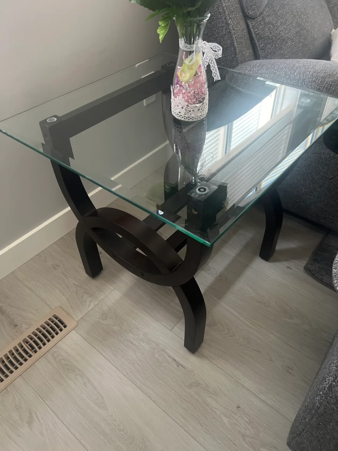 New Glass Top Coffee Table and side table image indicator(3)