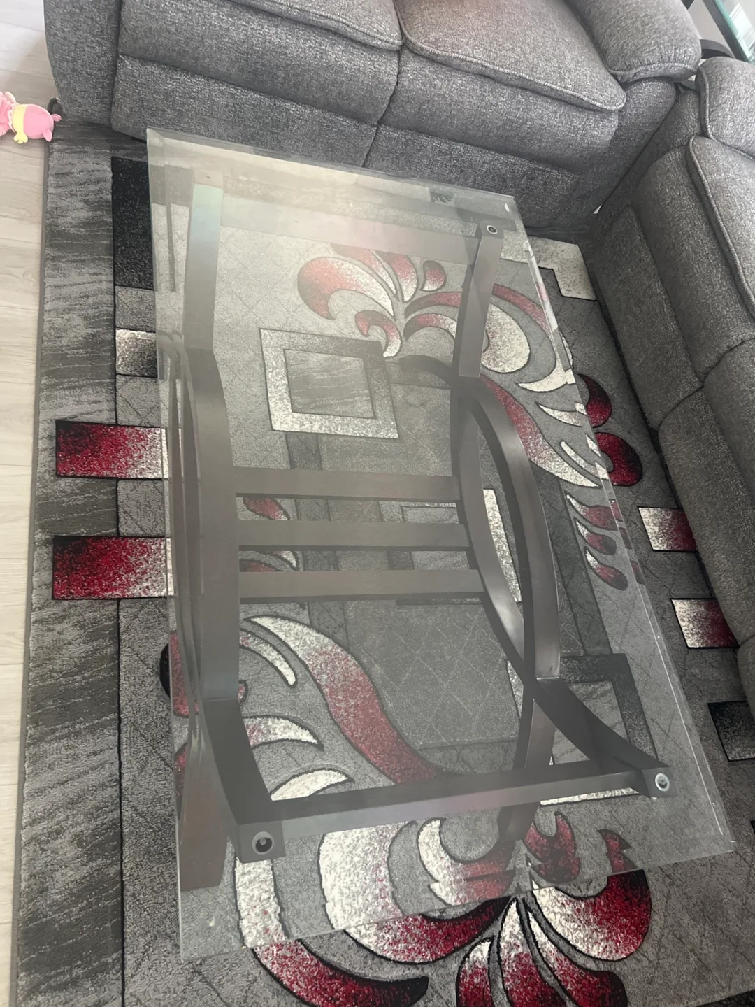 New Glass Top Coffee Table and side table image indicator(2)