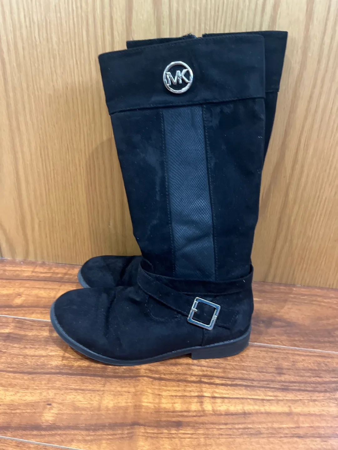 Michael Kors Black Boots - Size 3 Youth thumbnail