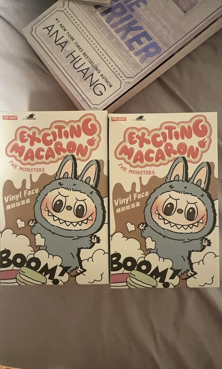 Labubu Exciting Macaron Vinyl Face (only one box left)