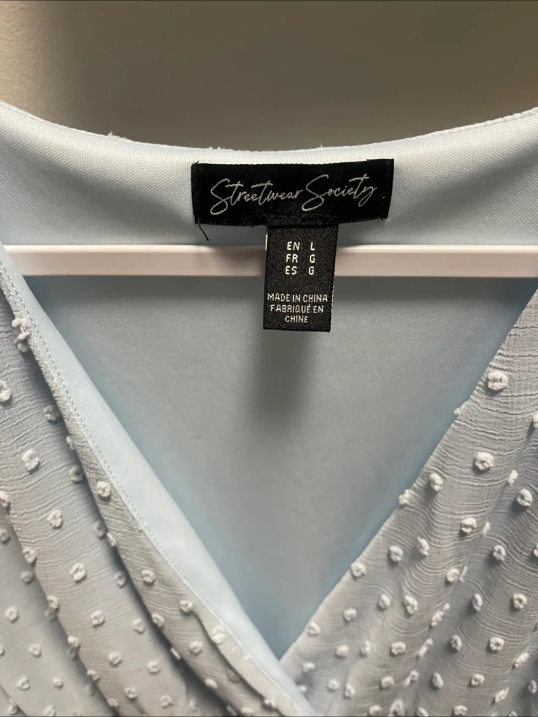 Streetwear Society Light Blue Dress - Size L image indicator(2)