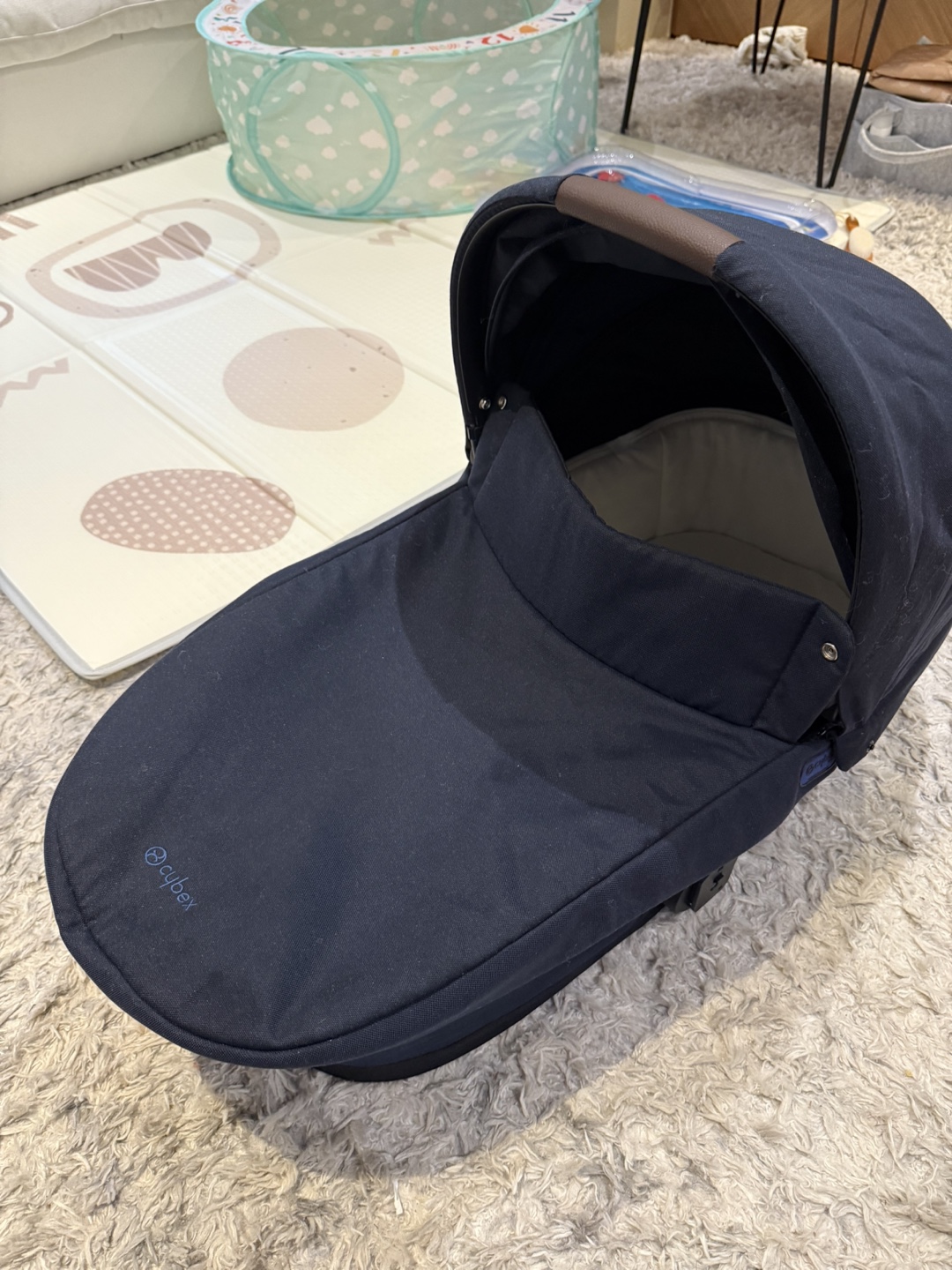 Cybex Carry Cot Bassinet - Navy Blue