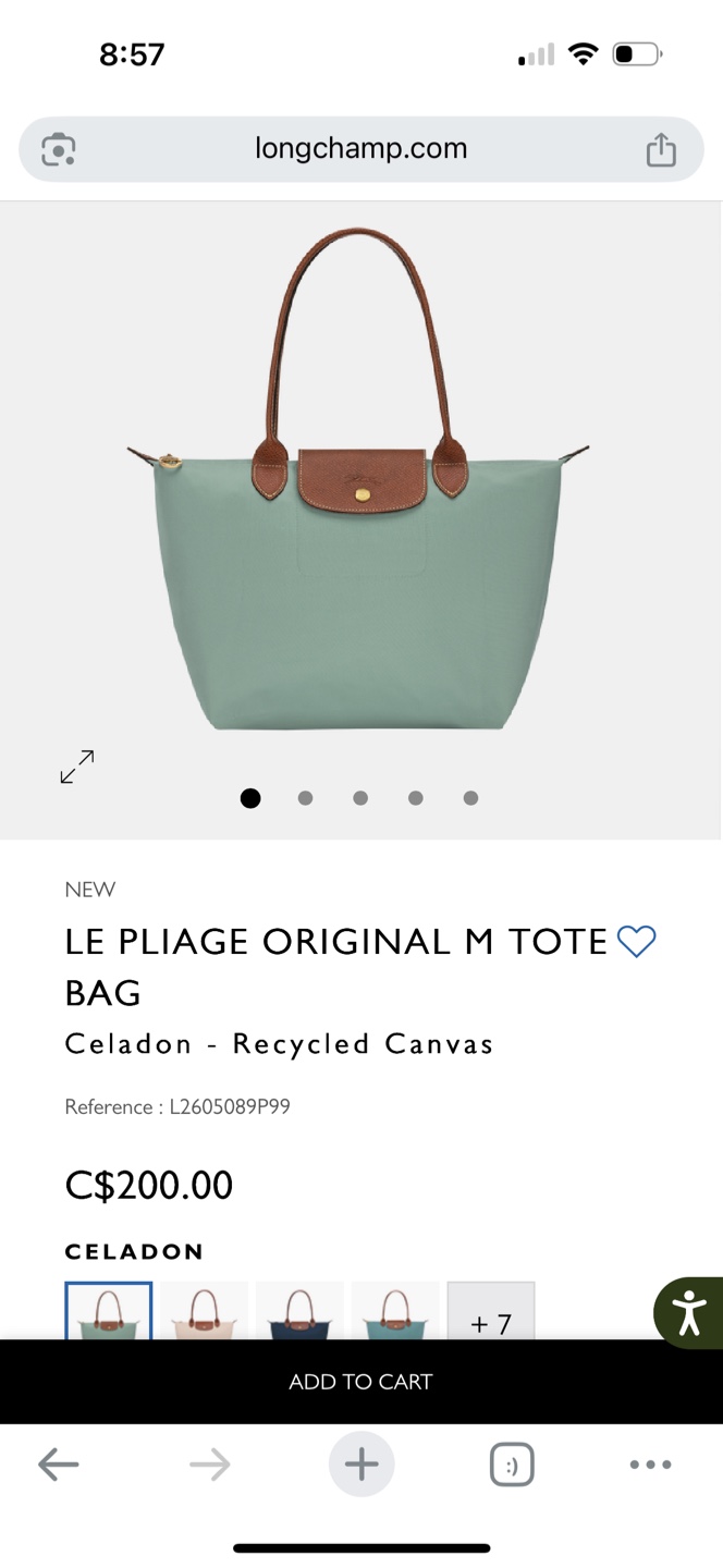 Longchamp M Tote Bag BRAND NEW