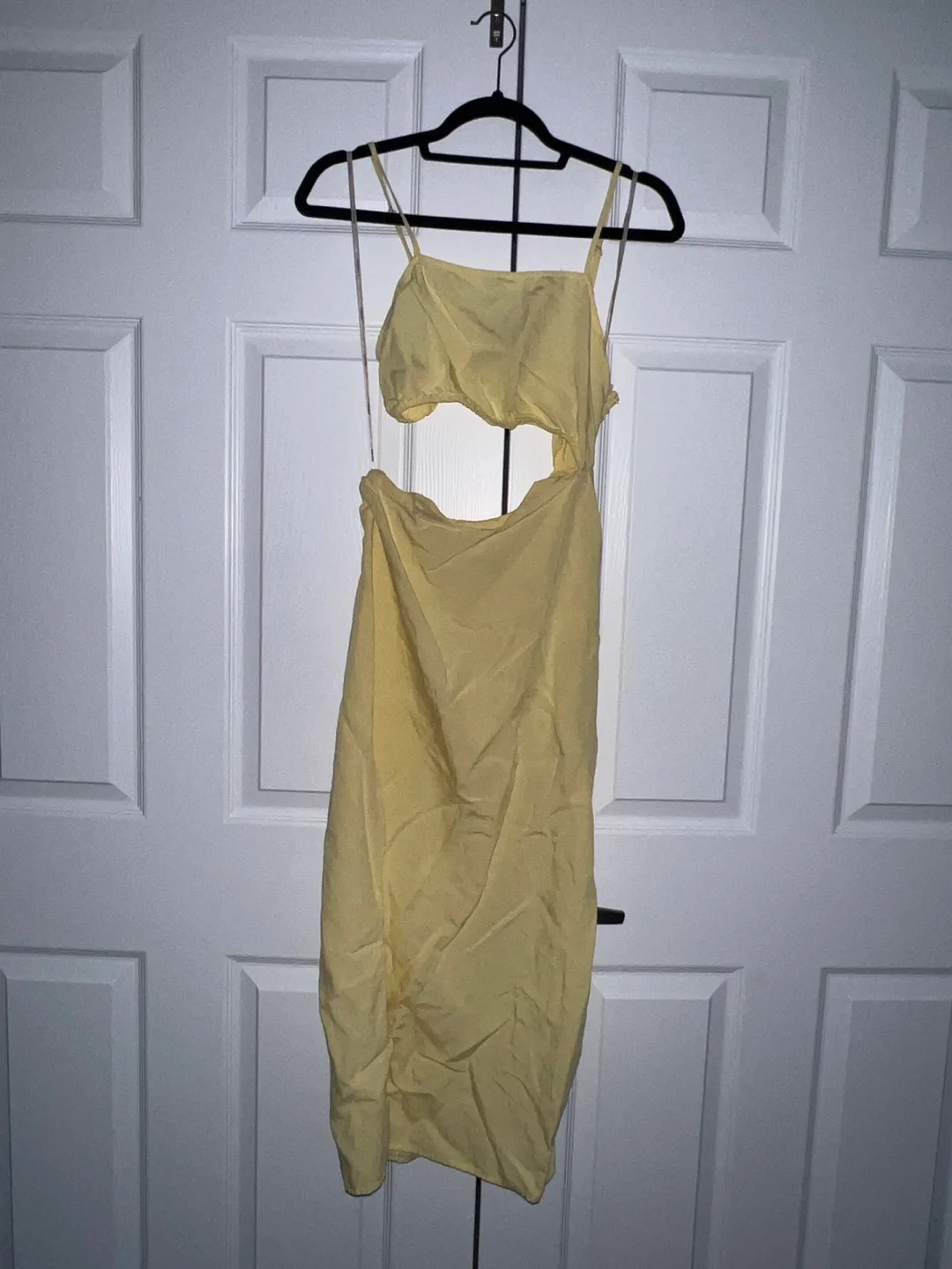 Yellow Cutout Dress - Size S thumbnail