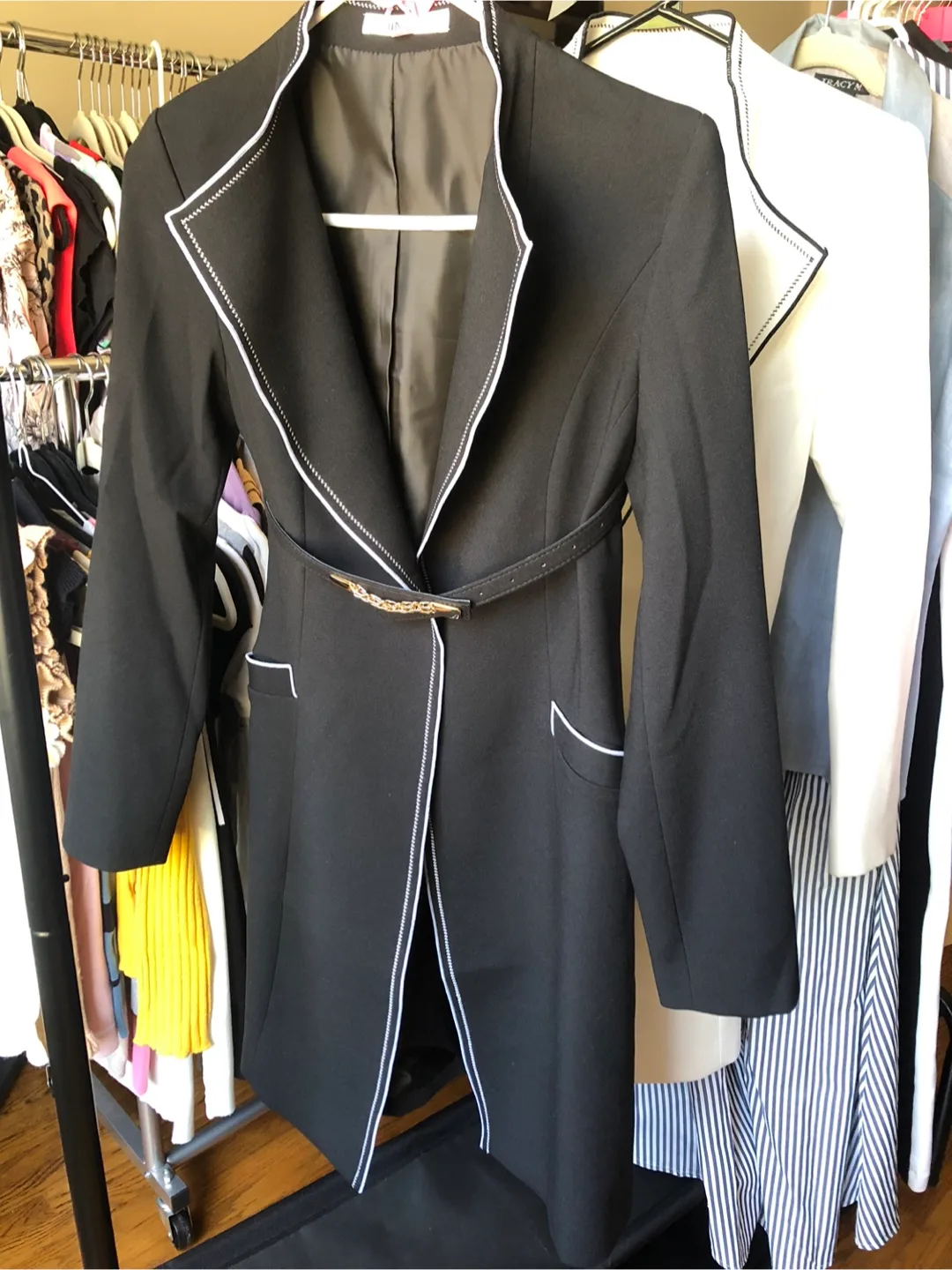 Black Belted Blazer thumbnail
