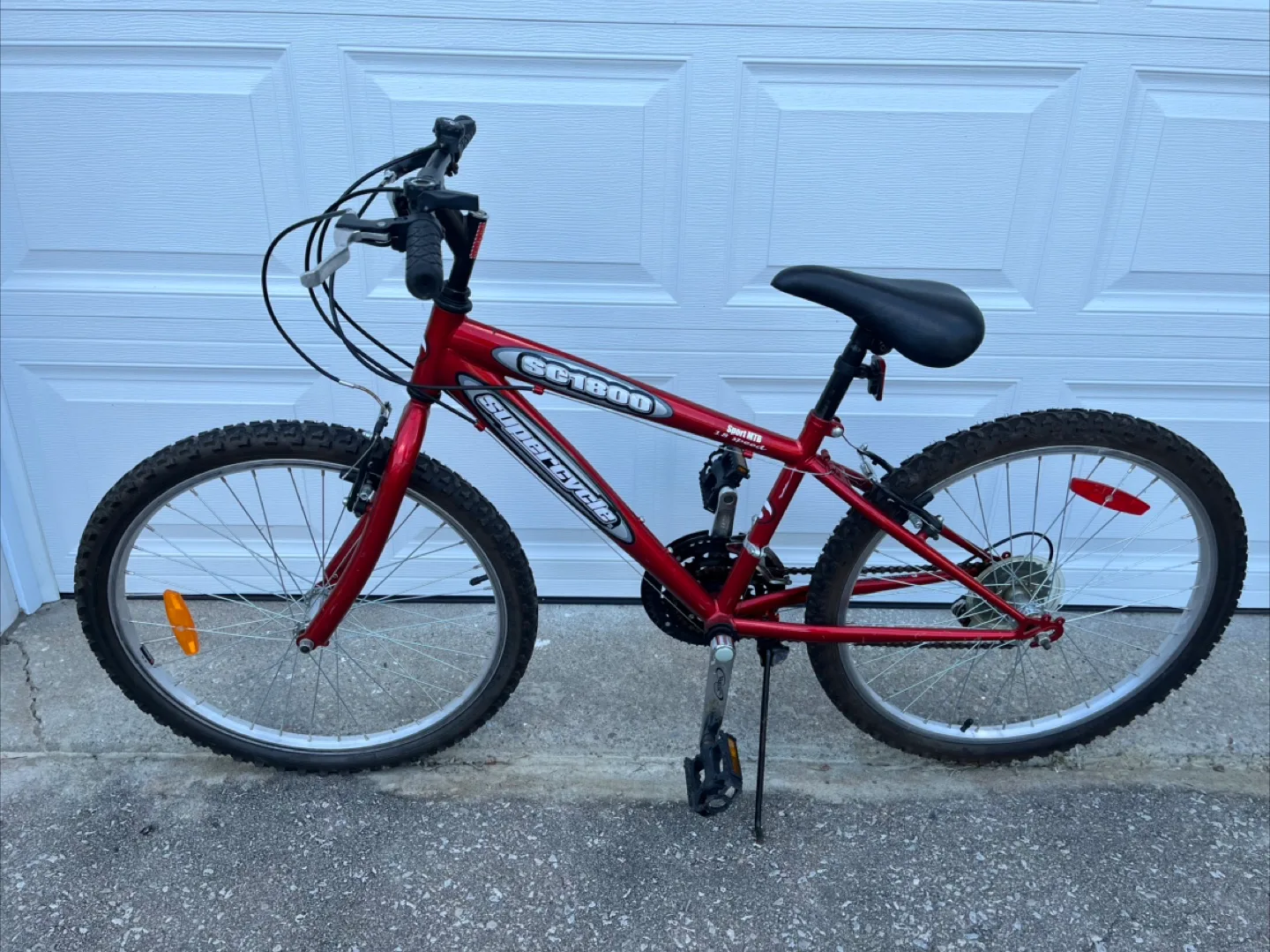 Supercycle SC1800 Red Bike thumbnail
