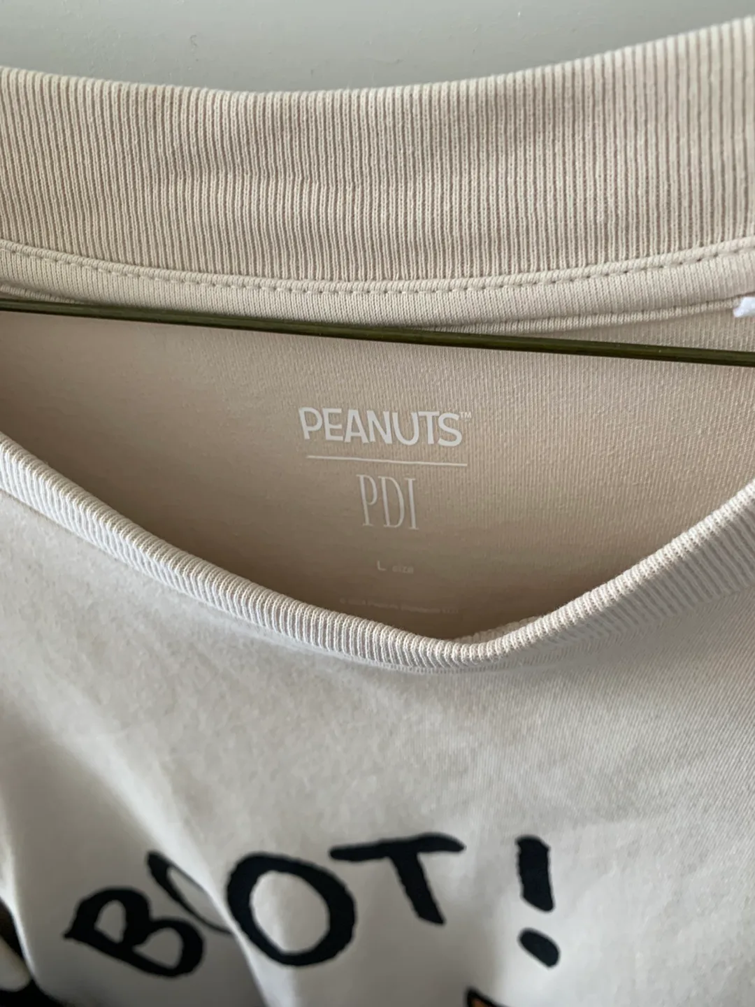 Peanuts PDI Beige Graphic Tee image indicator(3)