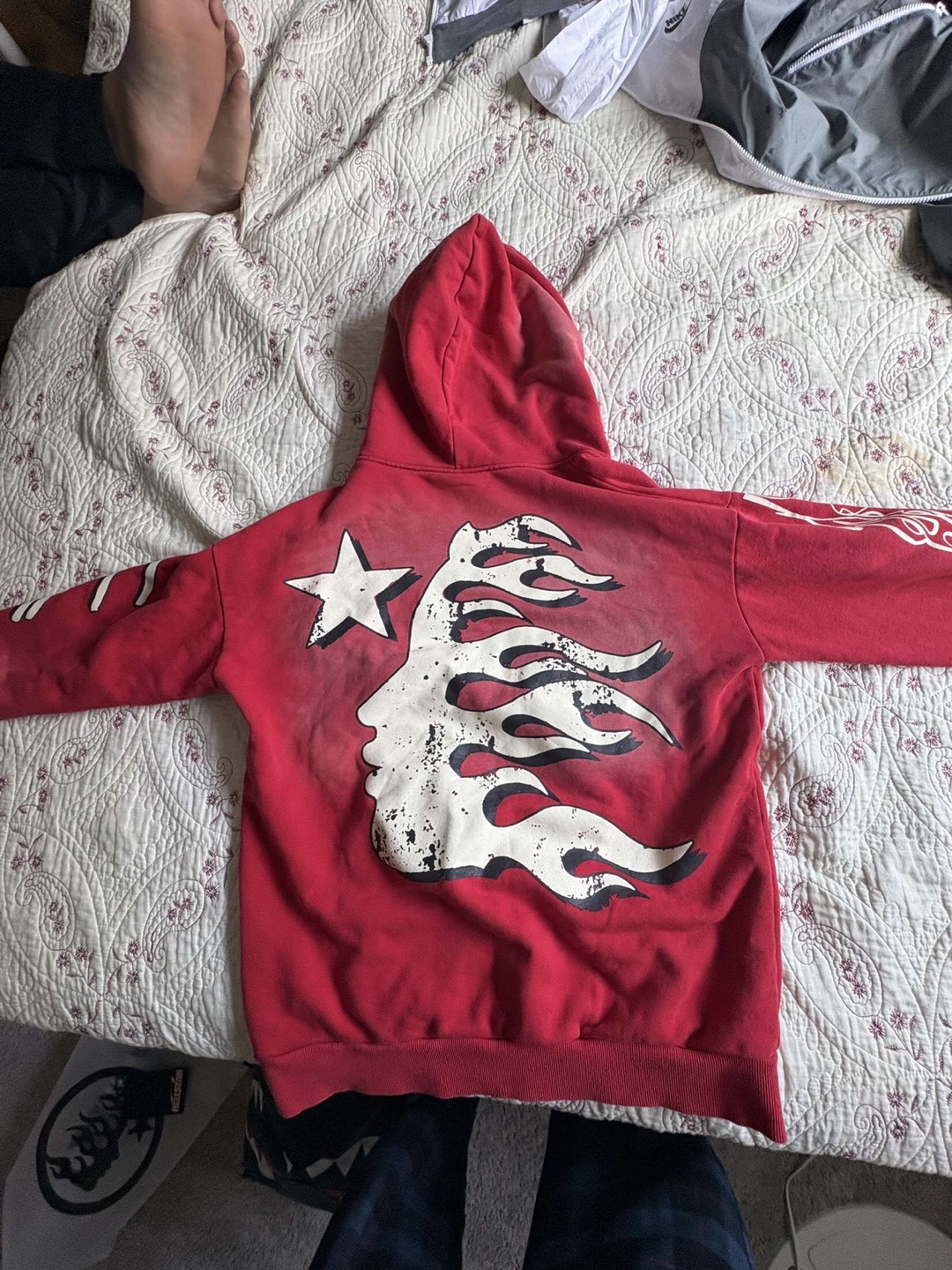 Hellstar Records Red Hoodie - Size Small bought for around $300 - photo 3