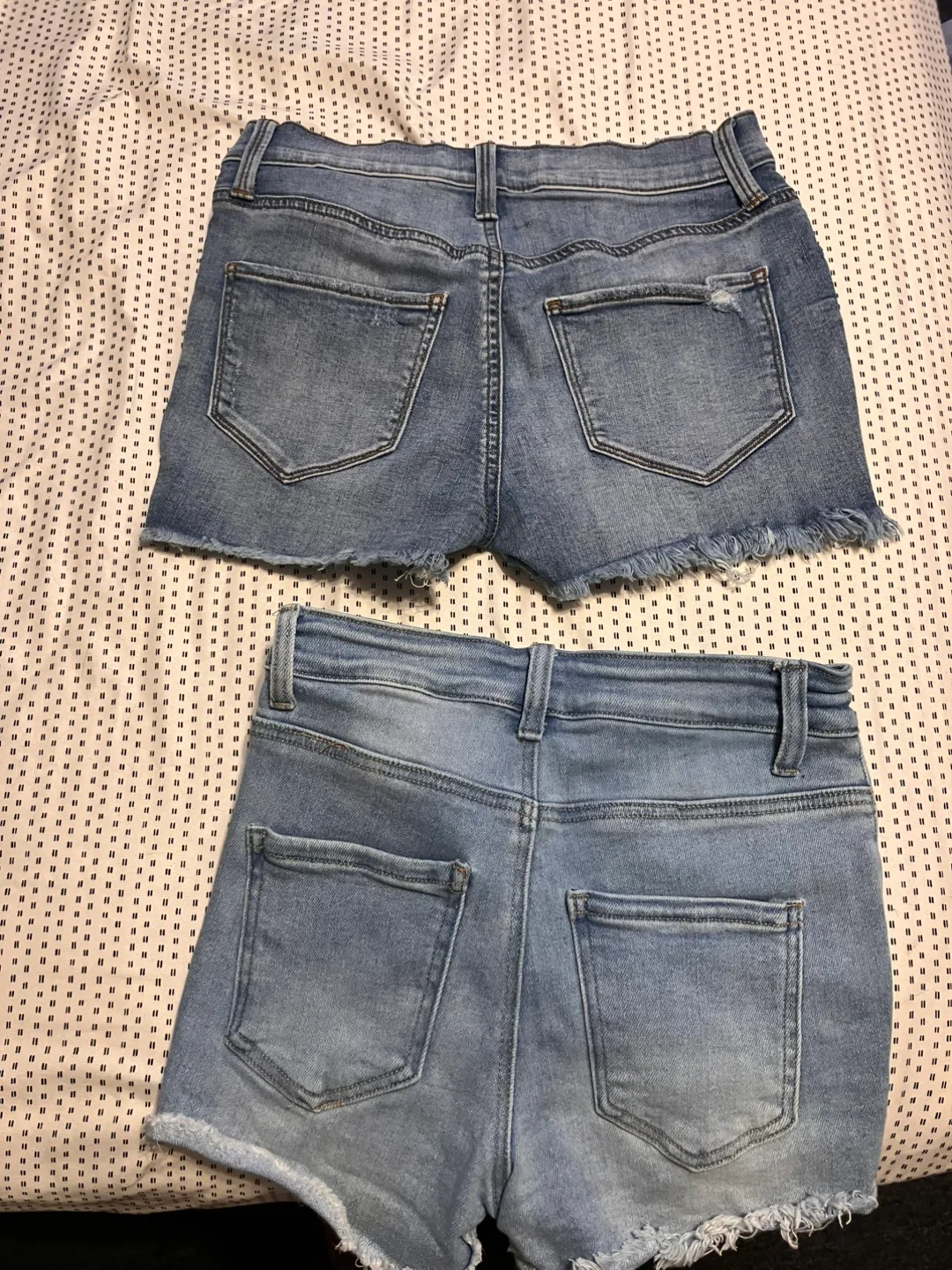Mudd & Wax Jean Collection Distressed Denim Shorts image indicator(2)