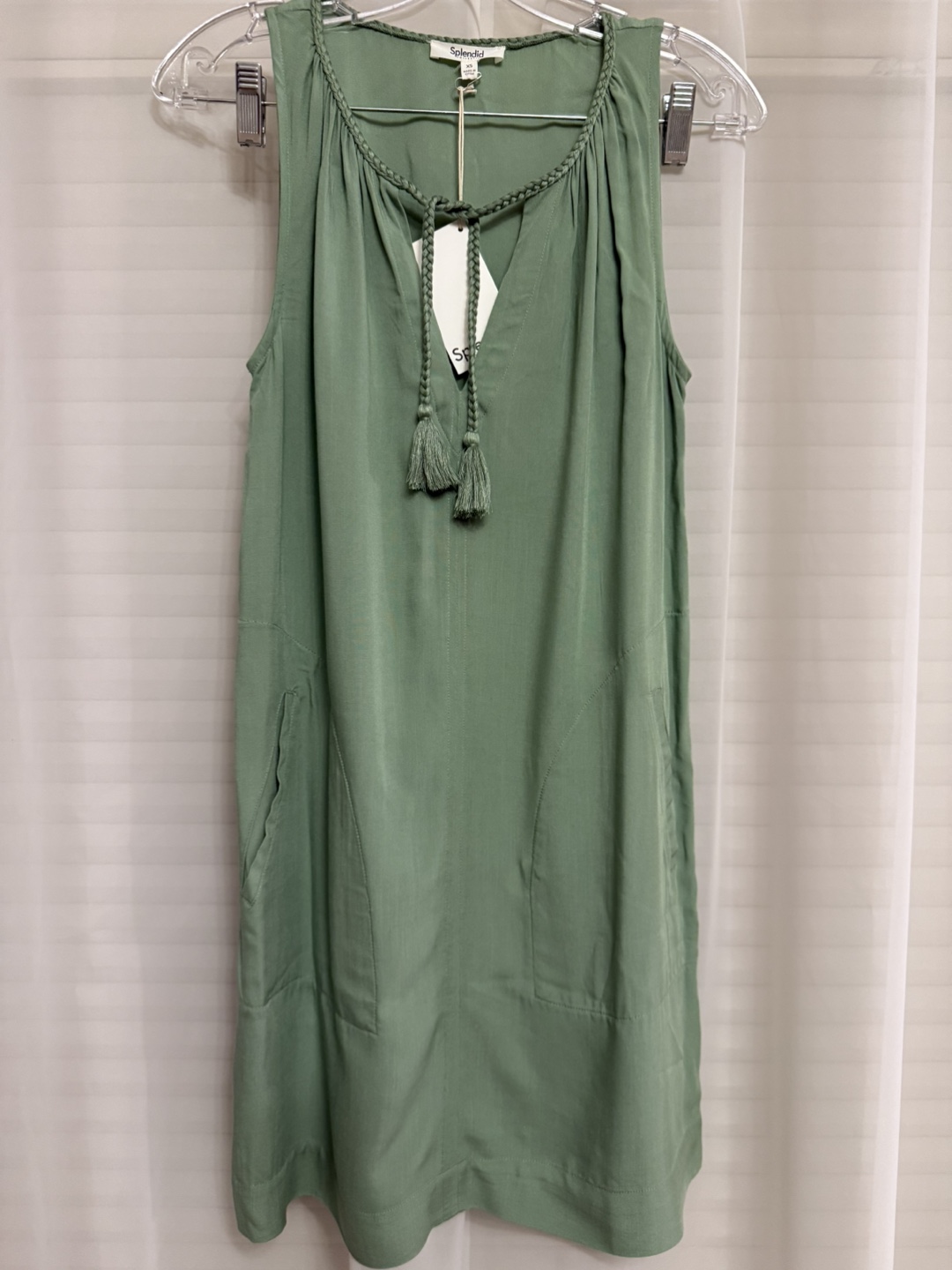 Splendid Sleeveless Dress - Green NEW - photo 2