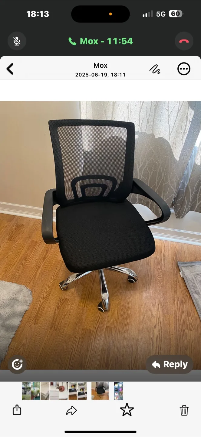 Black Office Chair thumbnail