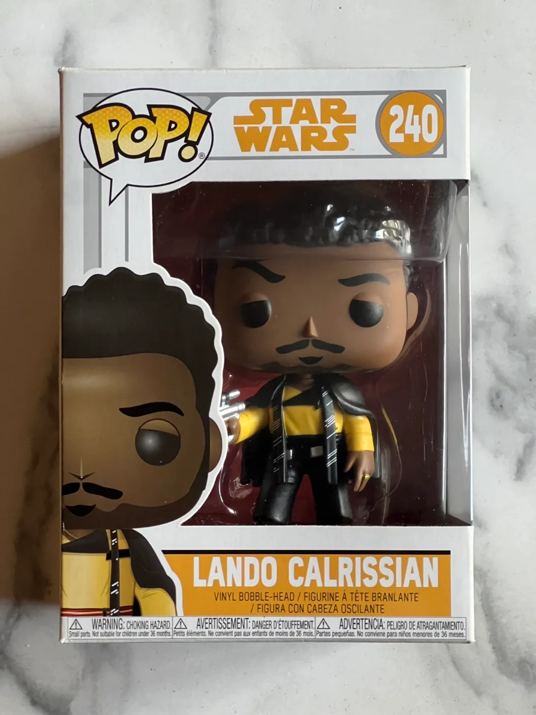 Funko Pop! Star Wars Lando Calrissian #240 thumbnail