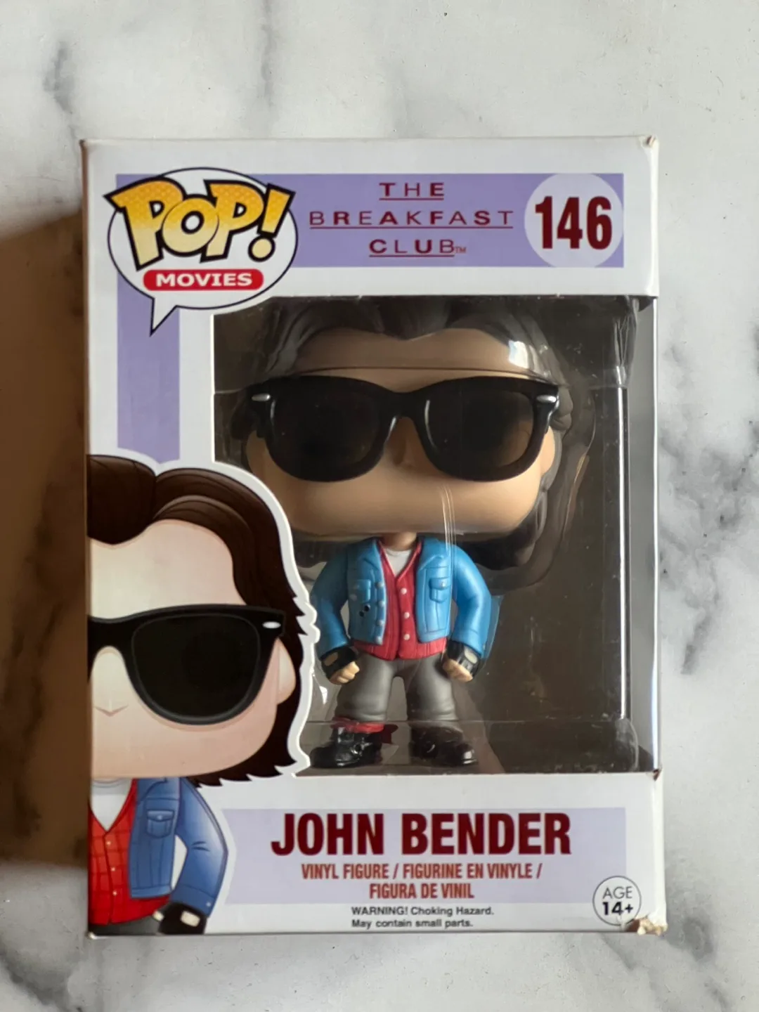 Funko Pop! Movies: The Breakfast Club - John Bender #146 thumbnail