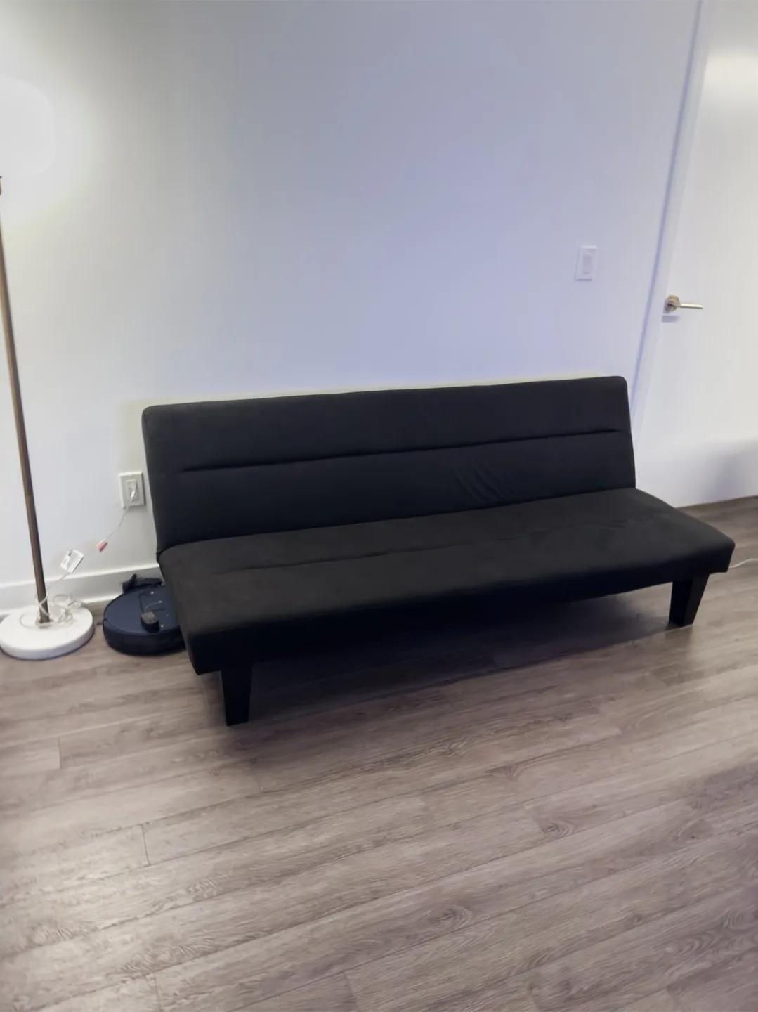 Black Futon (Becomes a bed) image indicator(2)