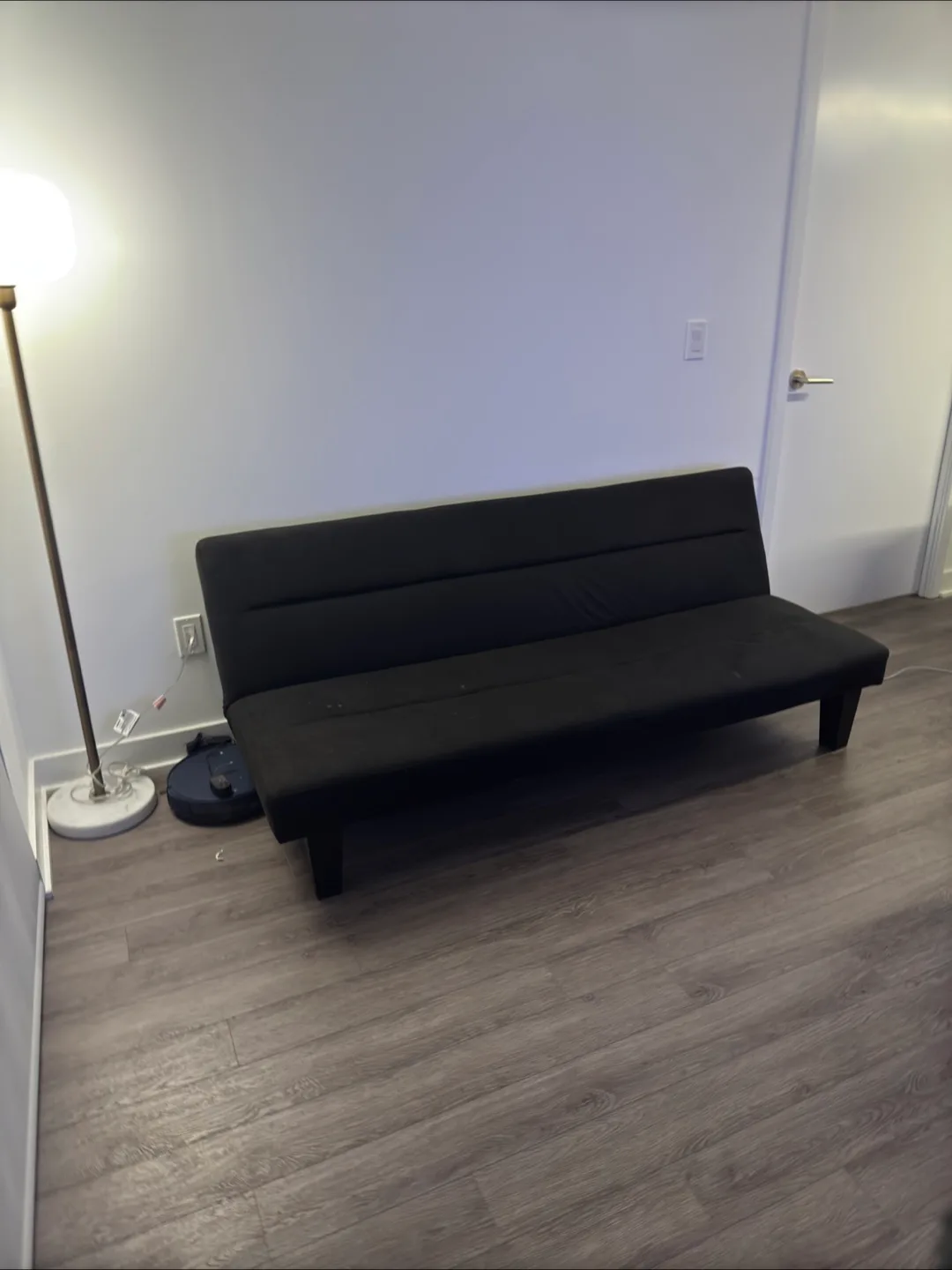 Black Futon (Becomes a bed) thumbnail