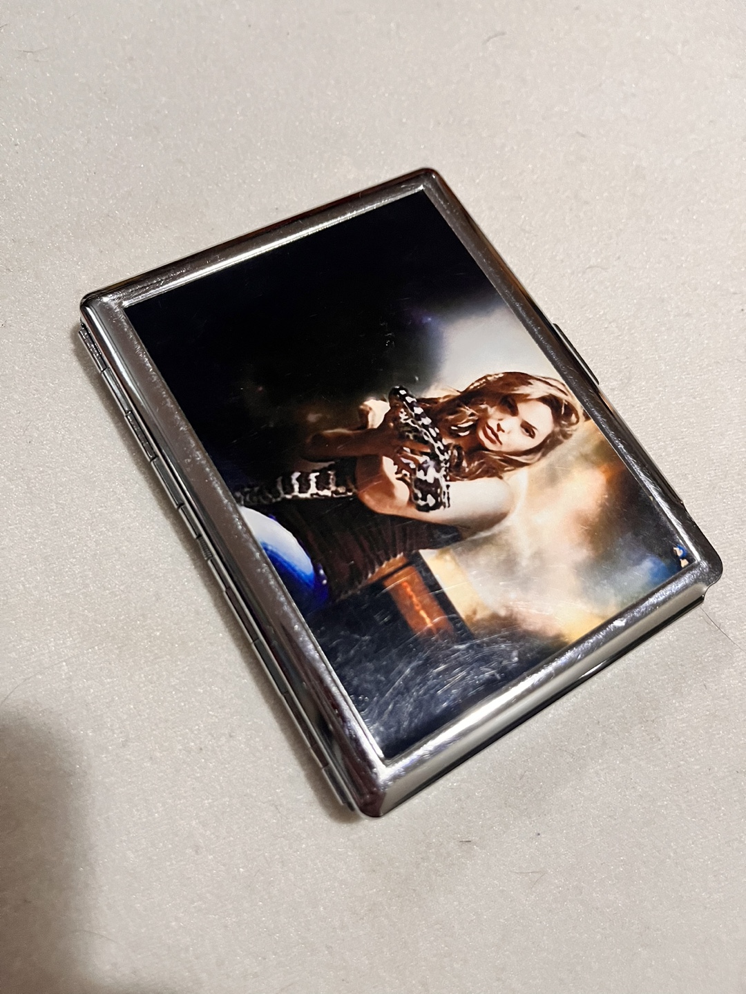 Angelina Jolie cigarette case